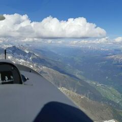 Verortung via Georeferenzierung der Kamera: Aufgenommen in der Nähe von Bezirk Surselva, Schweiz in 3600 Meter